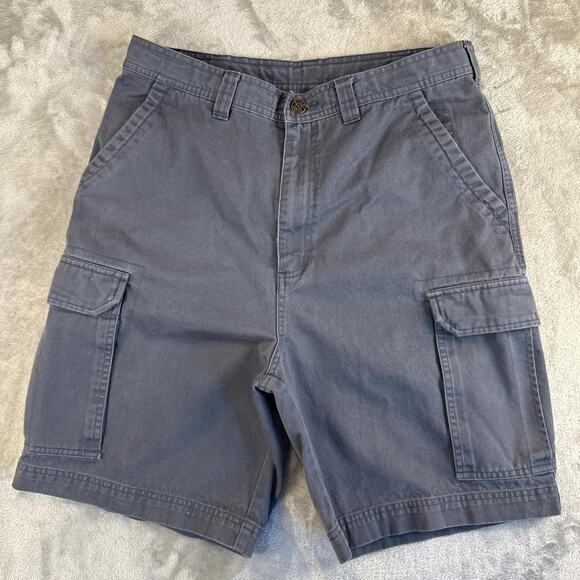 Dickies Other - Dickies x walker Work Shorts Mens Size 33 Cargo Canvas Black Flat Front Chino